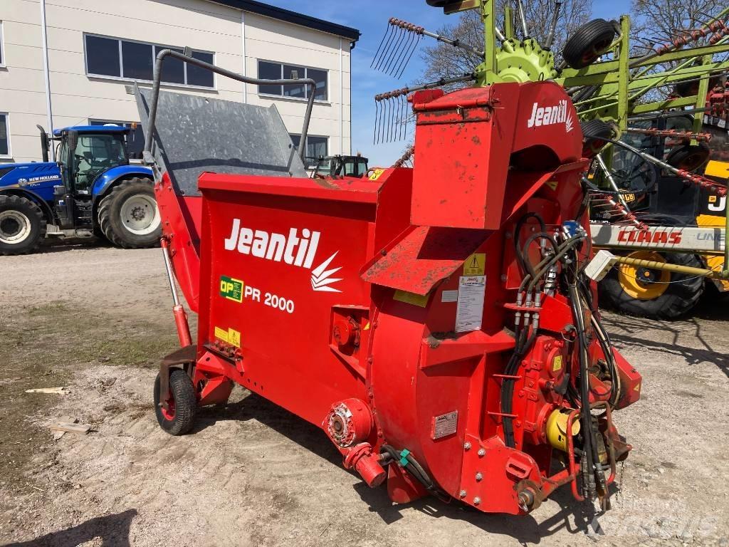 Jeantil PR 2000 Ryšulių smulkinimo, pjaustymo ir išvyniojimo įrenginiai