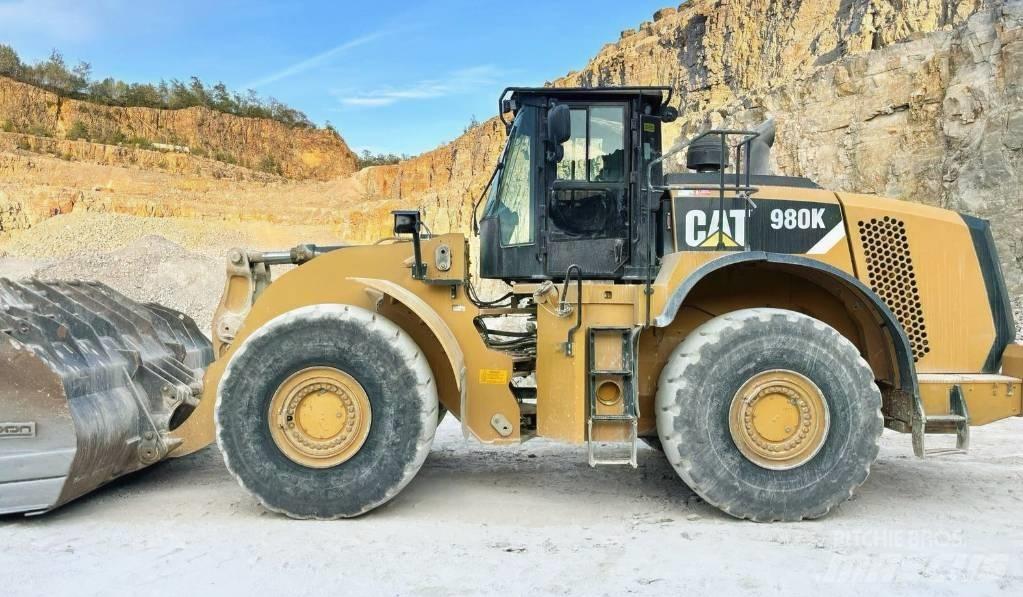 CAT 980 K Naudoti ratiniai krautuvai