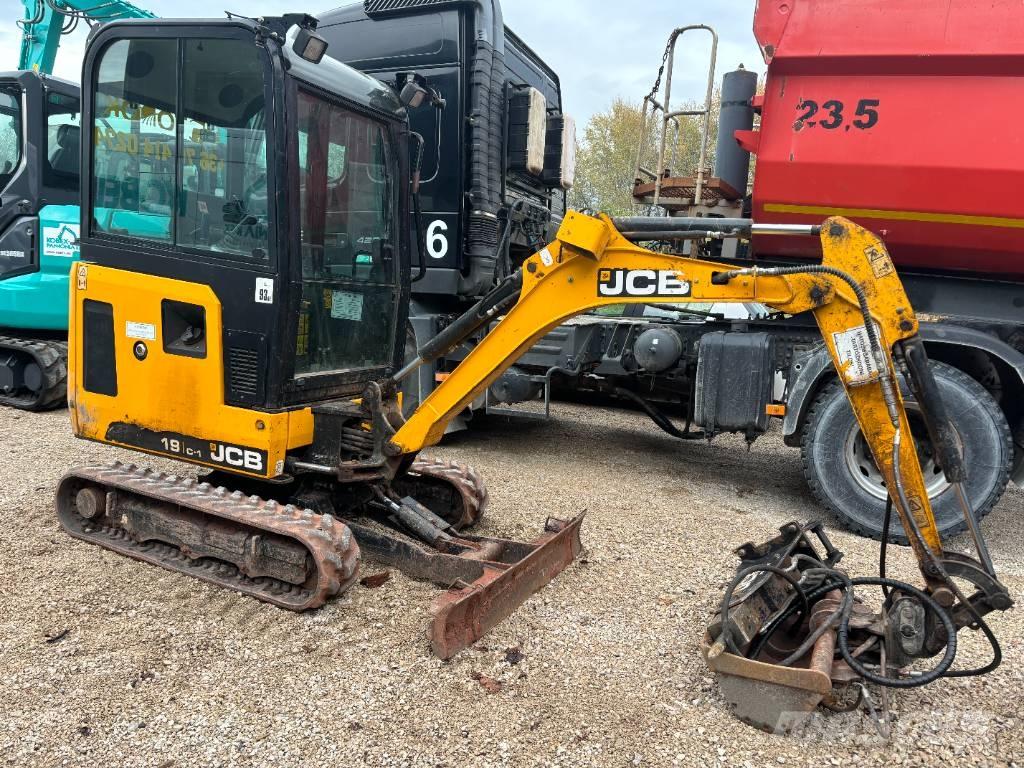 JCB 19 C-1 Mini ekskavatoriai < 7 t