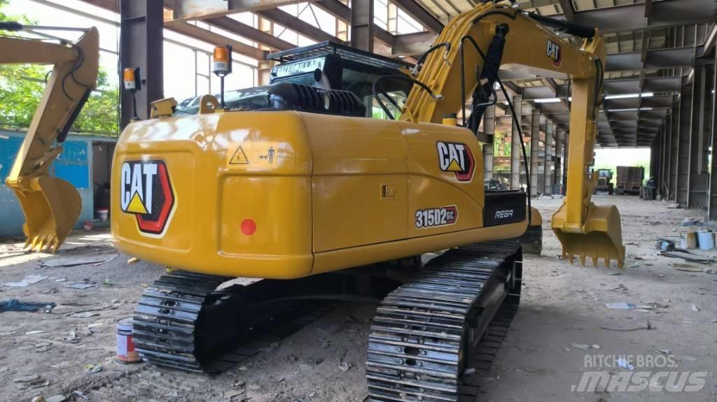 CAT 315 D Vikšriniai ekskavatoriai