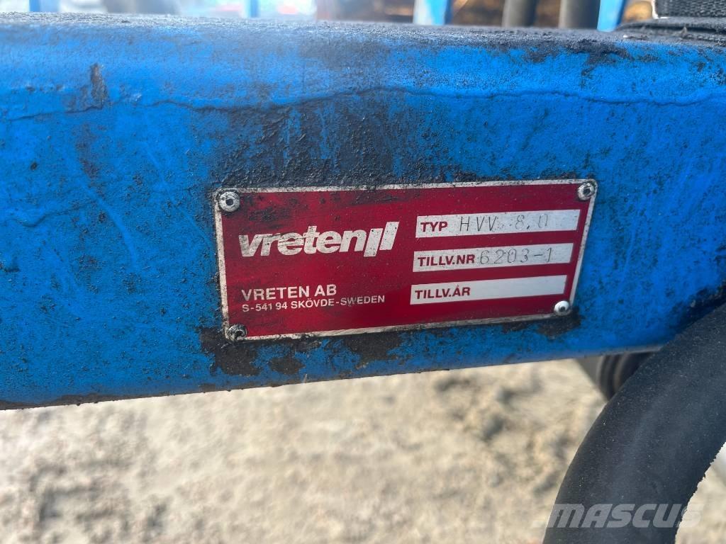 Vreten HVV 8,0 Kitos priekabos