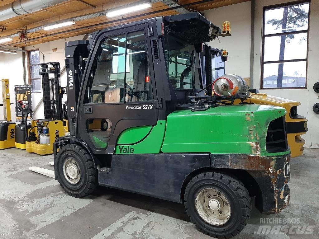 Yale GLP55VX LPG (dujiniai) krautuvai