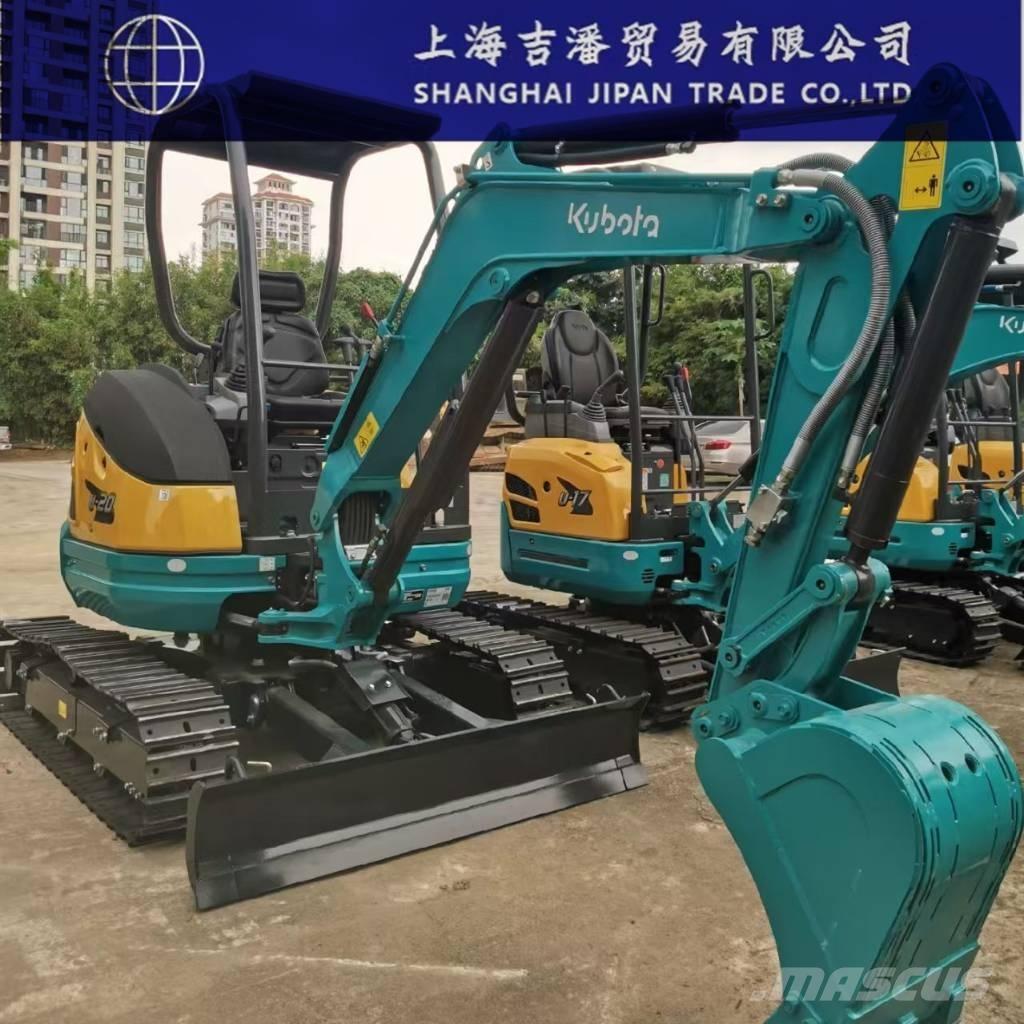 Kubota U 20 Mini ekskavatoriai < 7 t