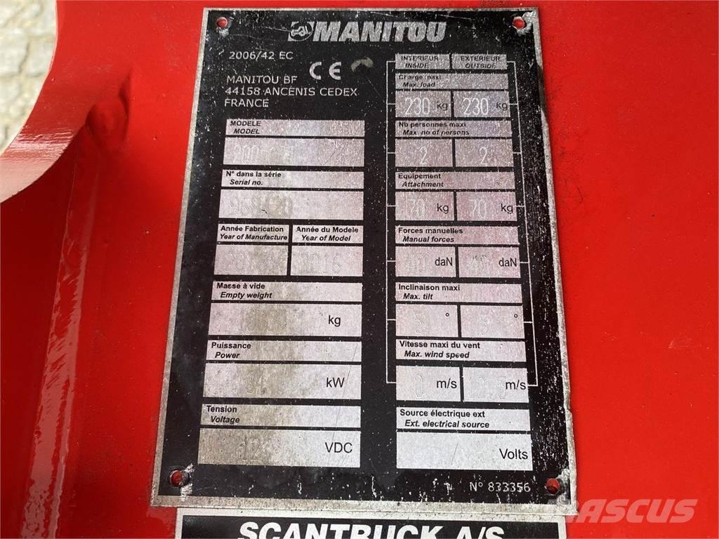 Manitou 200ATJ RC Alkūniniai keltuvai