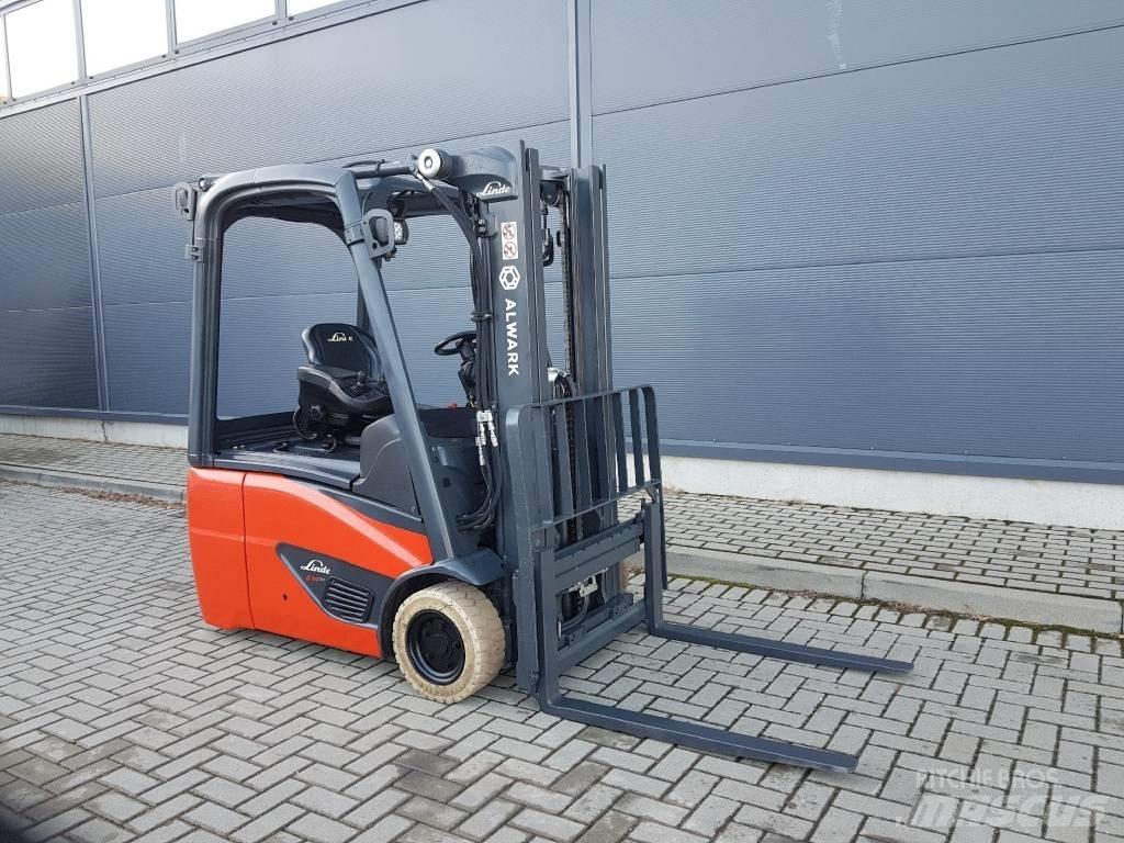 Linde E14 Elektriniai šakiniai krautuvai