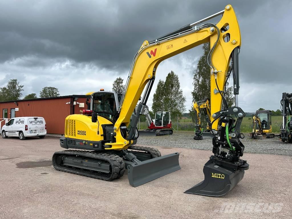 Wacker Neuson ET90 Vidutinės galios ekskavatoriai 7-12 t