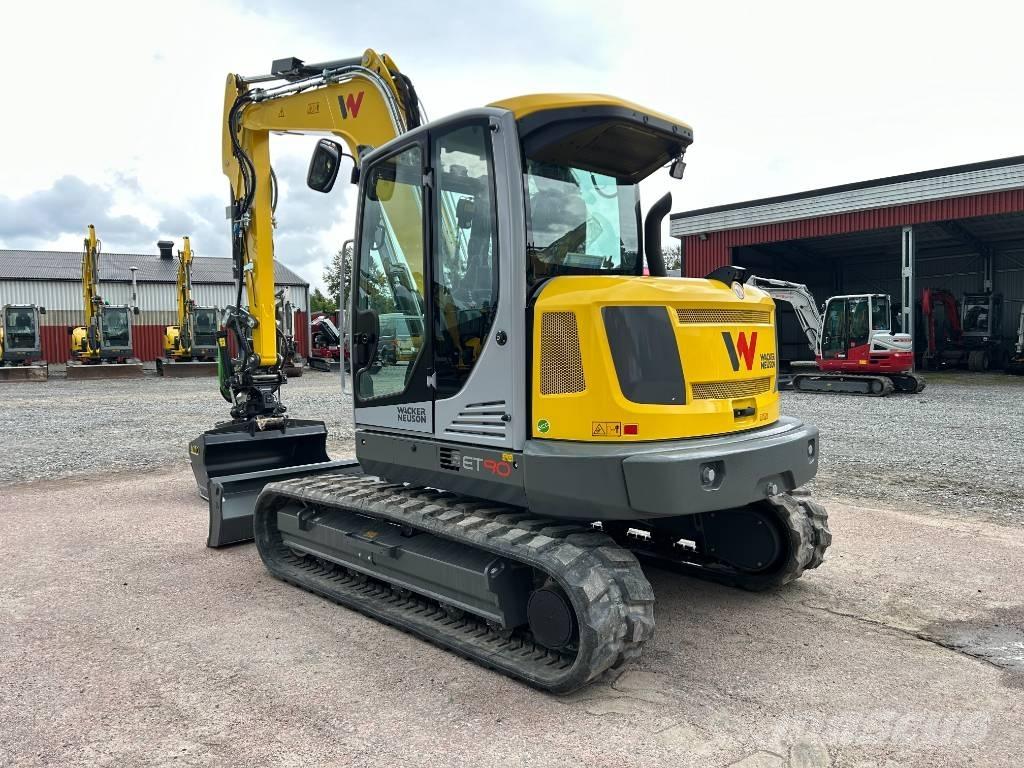 Wacker Neuson ET90 Vidutinės galios ekskavatoriai 7-12 t