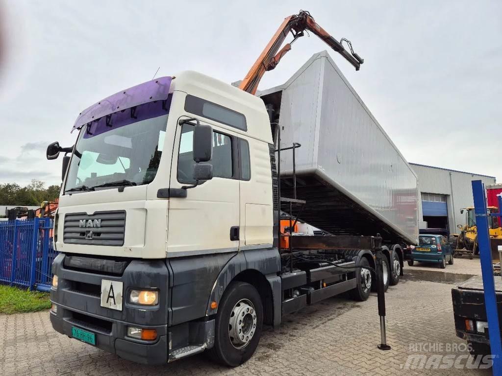 MAN TGA 32.410 8x2 Visureigiai kranai