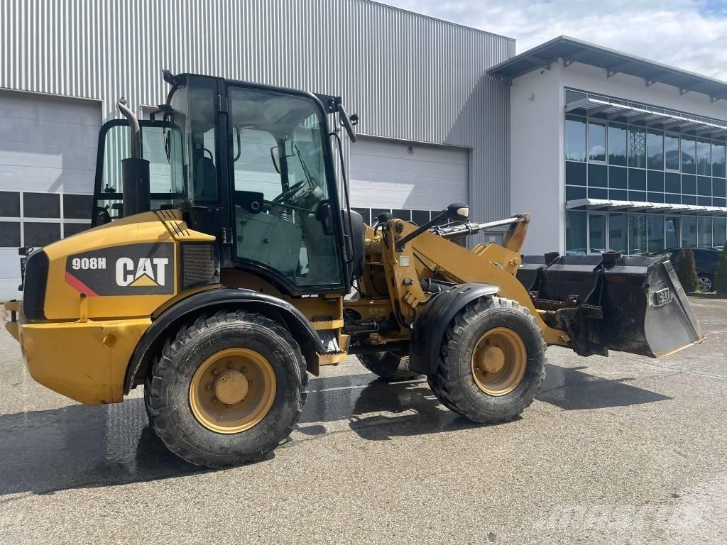 CAT 908 H 2 Naudoti ratiniai krautuvai