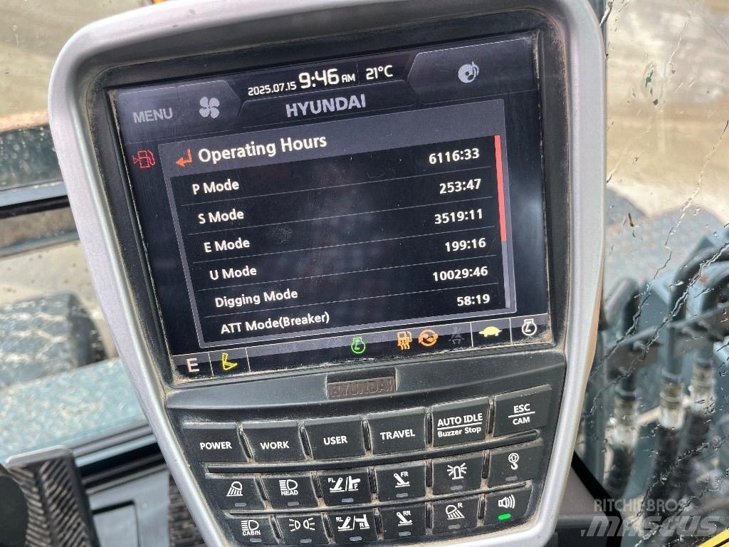 Hyundai HW140 Ratiniai ekskavatoriai
