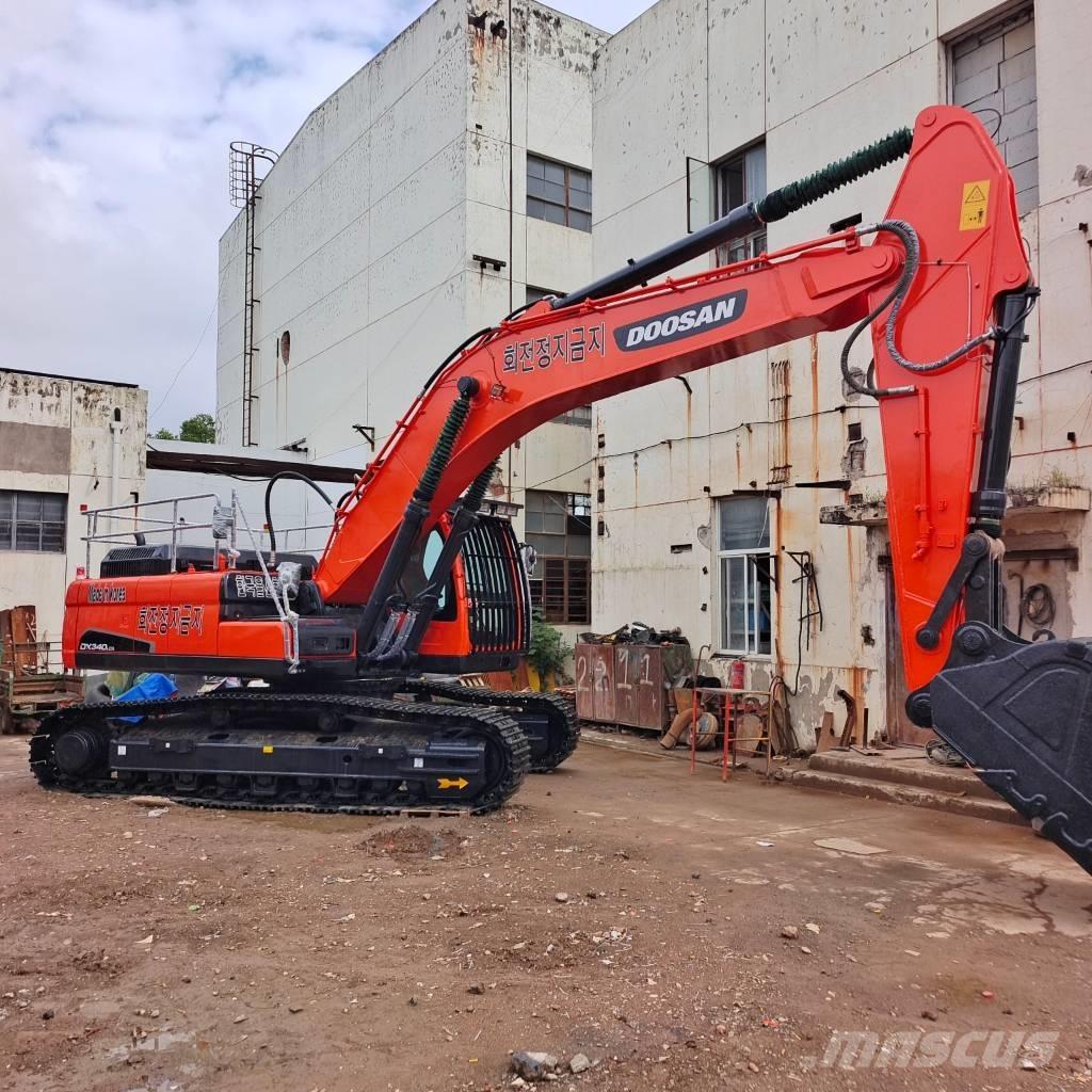 Doosan DX 340 LC Vikšriniai ekskavatoriai