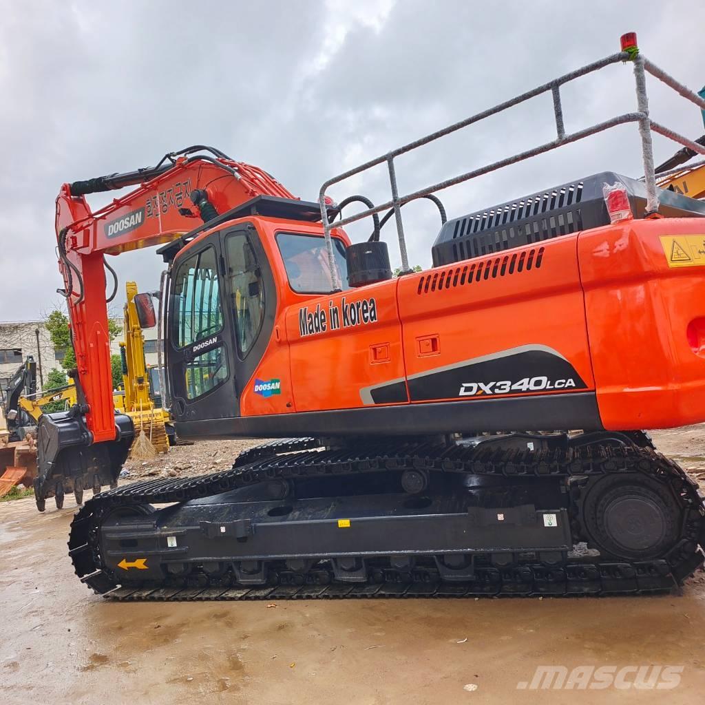 Doosan DX 340 LC Vikšriniai ekskavatoriai