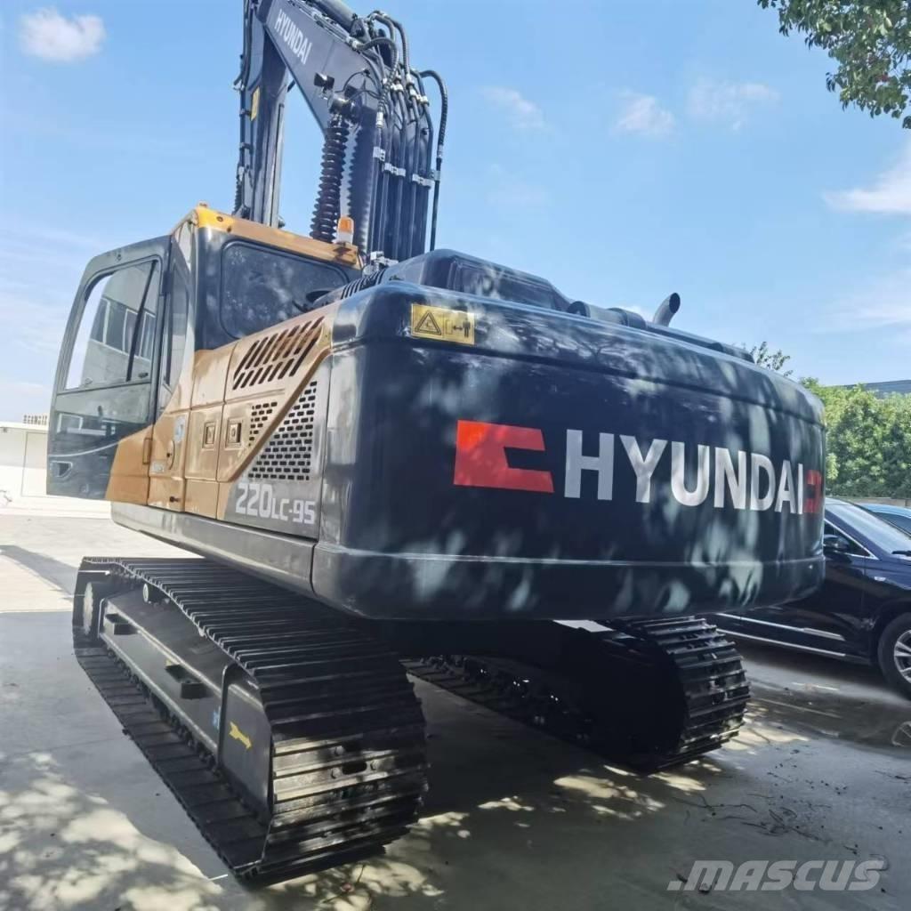 Hyundai R220LC-9S Vikšriniai ekskavatoriai
