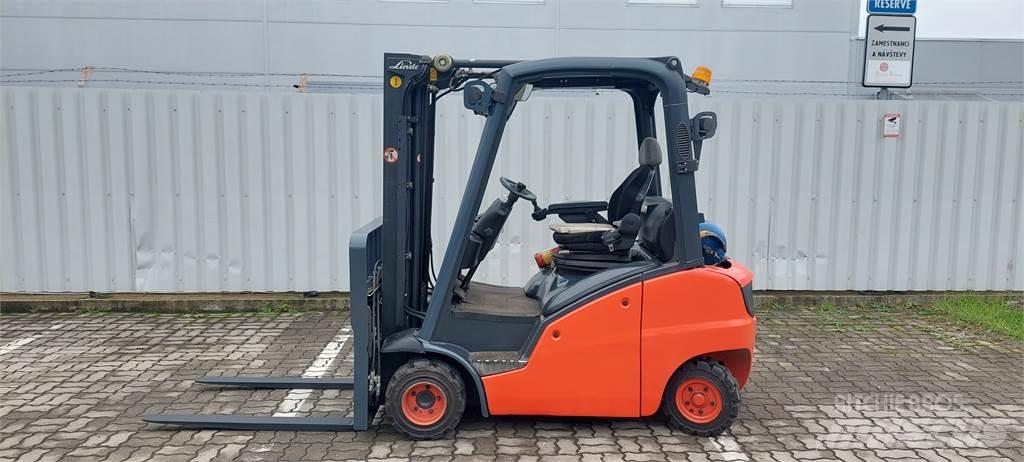 Linde H20 LPG (dujiniai) krautuvai
