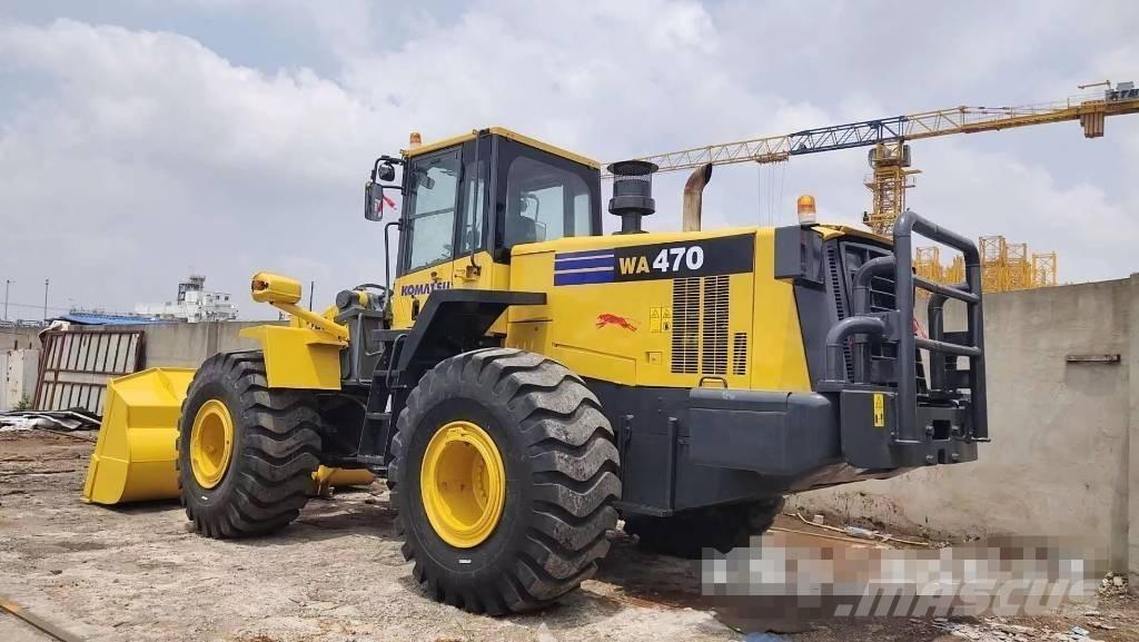 Komatsu WA 470 Naudoti ratiniai krautuvai