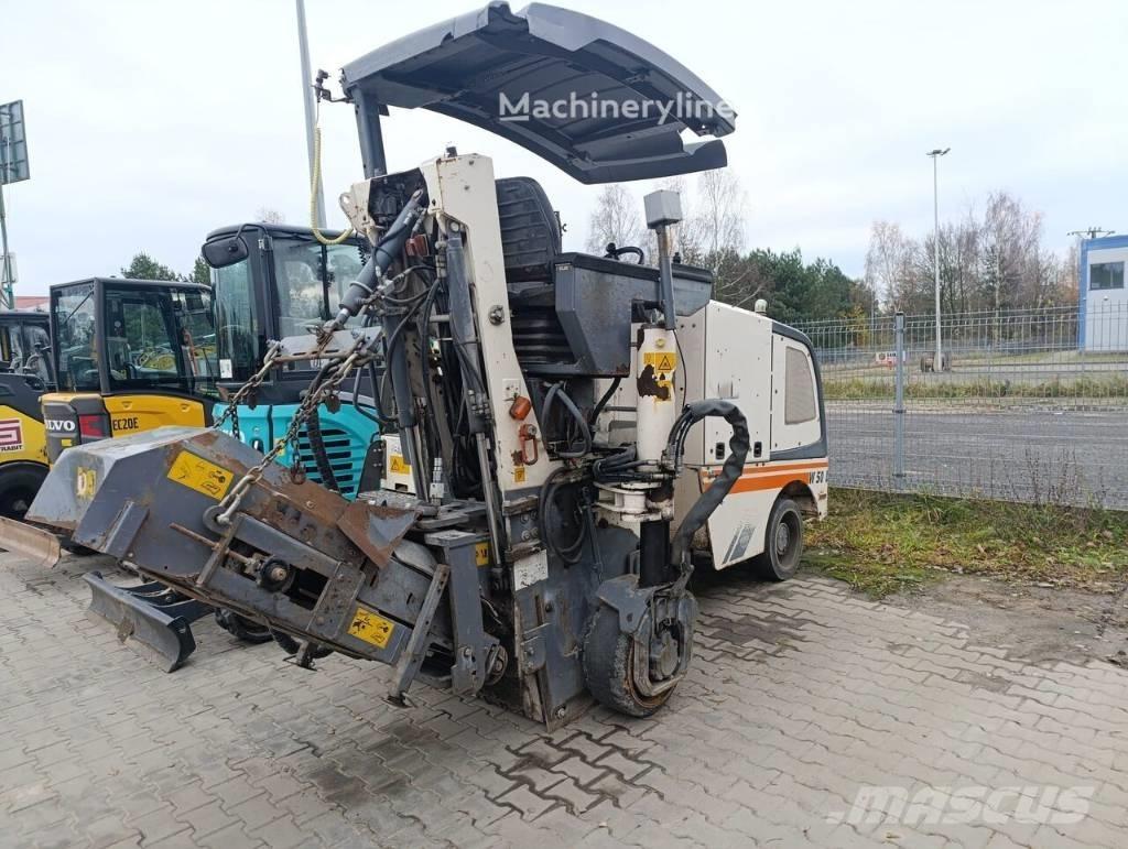 Wirtgen W 50 DC Asfalto šalto frezavimo technika