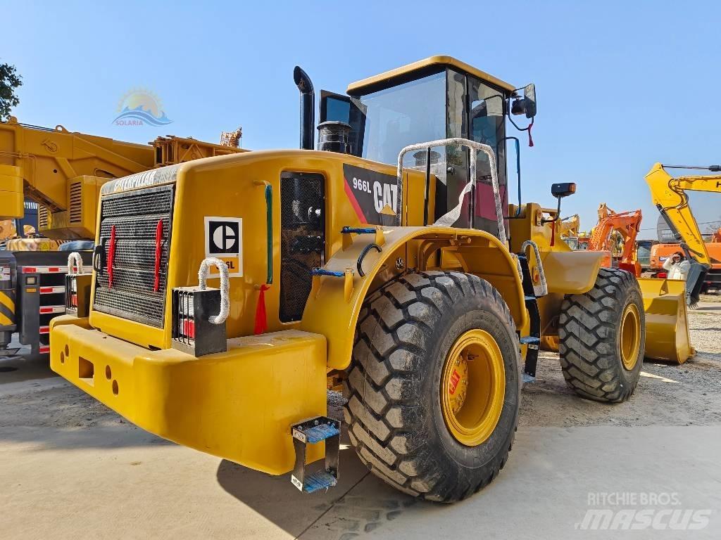CAT 966 L Naudoti ratiniai krautuvai
