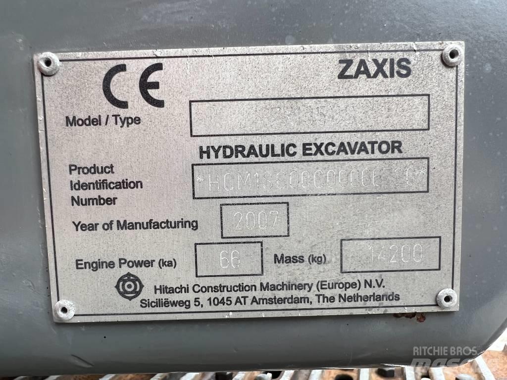 Hitachi ZX 135 US Vikšriniai ekskavatoriai