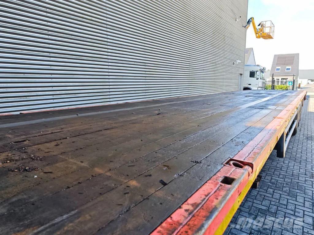 Jumbo D0270.6 Bortinių sunkvežimių priekabos su nuleidžiamais bortais