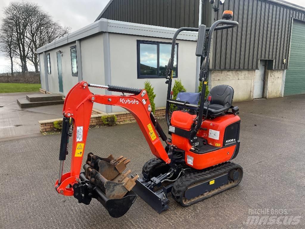 Kubota K008-5 Mini ekskavatoriai < 7 t