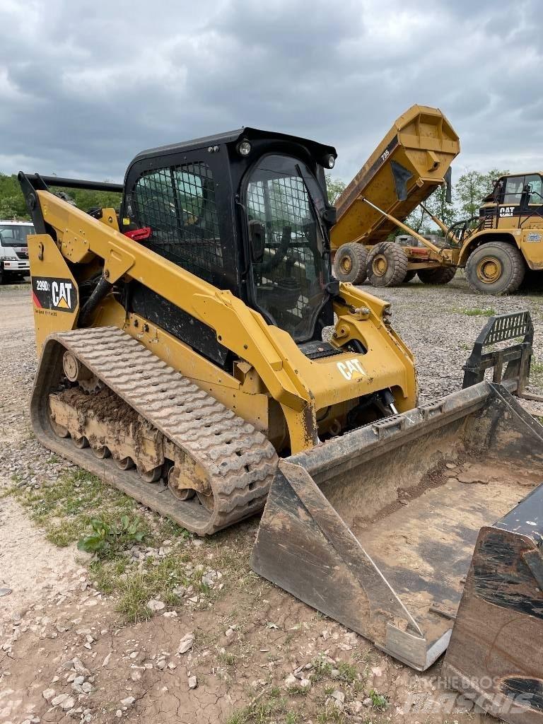 CAT 299 D 2 Krautuvai su šoniniu pasukimu