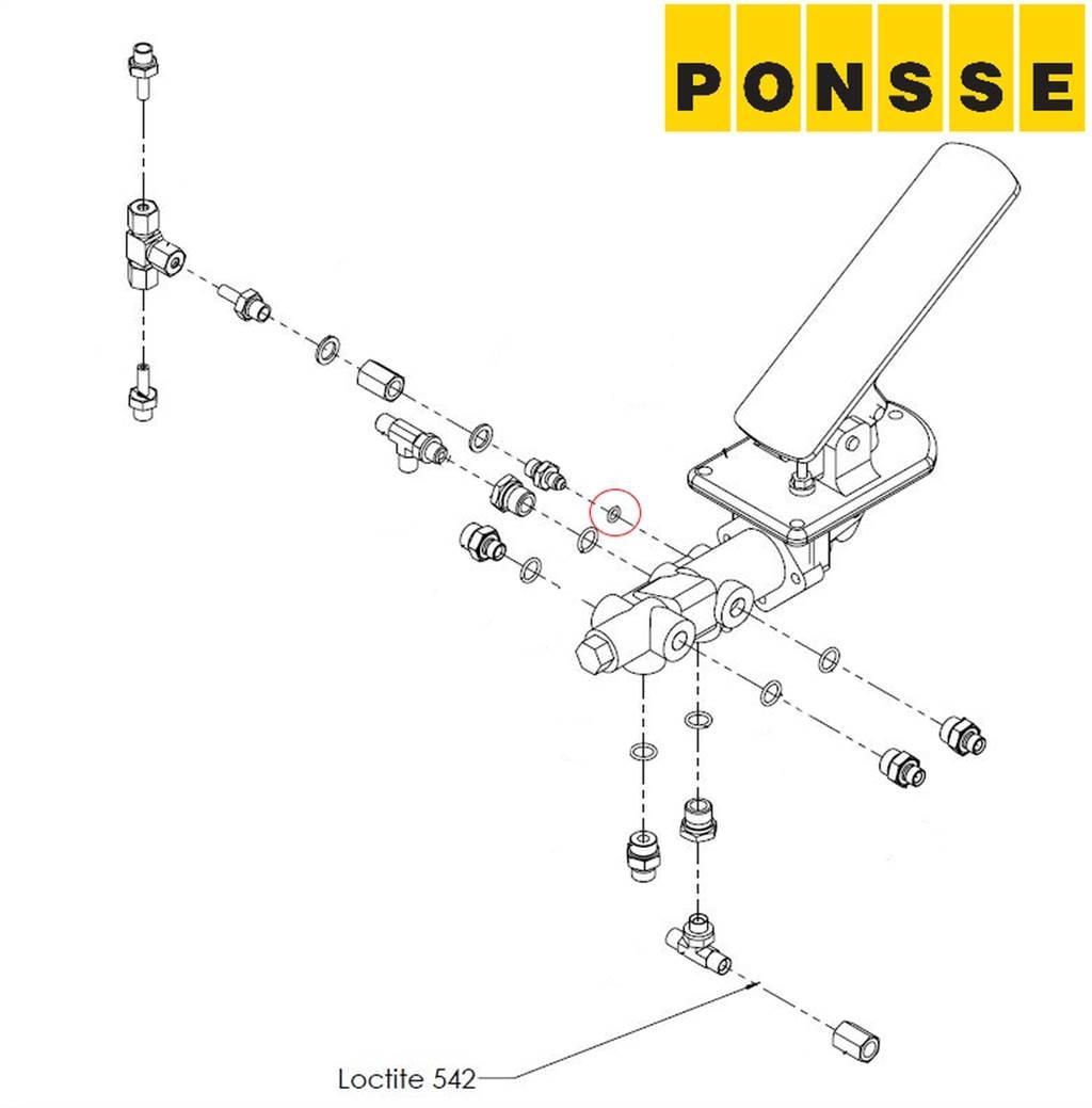 Ponsse 0023762 Hidraulikos įrenginiai