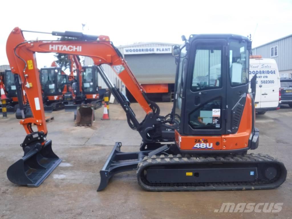 Hitachi ZX 48 U-6 Mini ekskavatoriai < 7 t