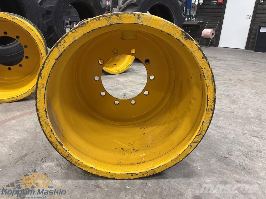 Rottne H8 24x26,5 Padangos, ratai ir ratlankiai