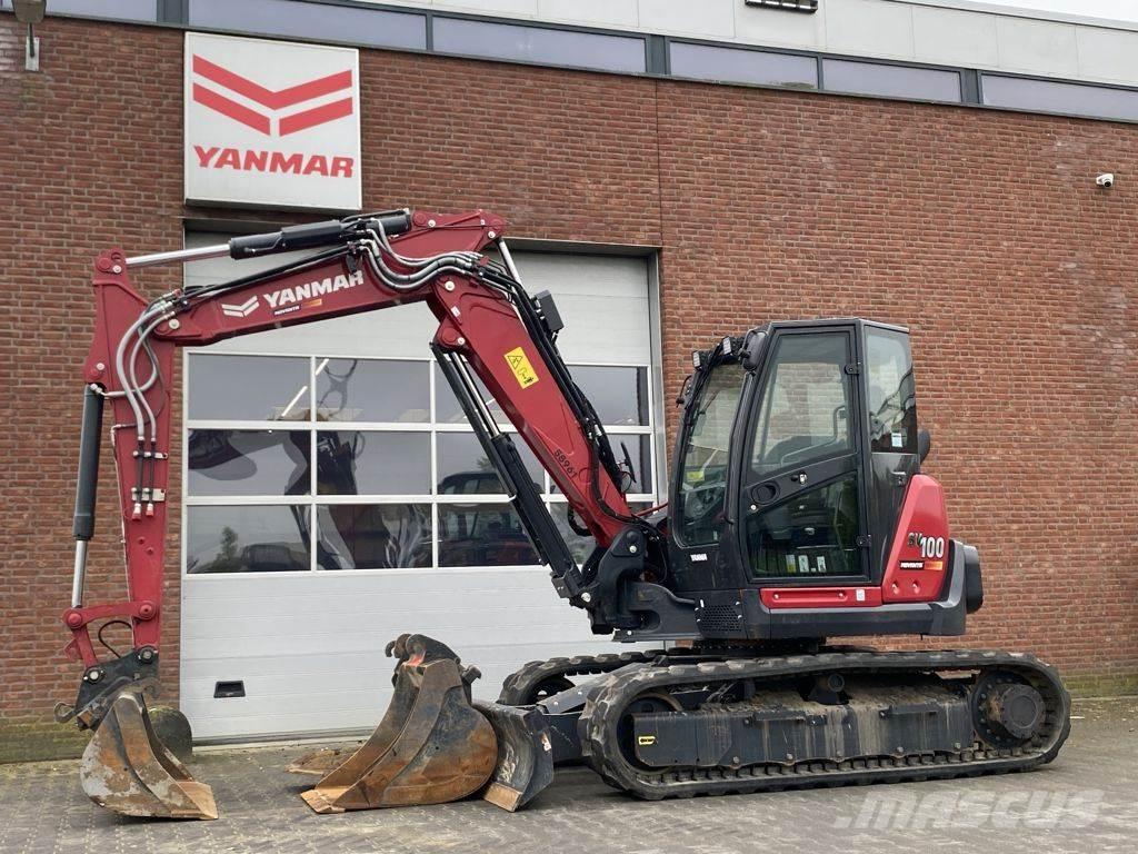 Yanmar SV100-2-2PB Vidutinės galios ekskavatoriai 7-12 t
