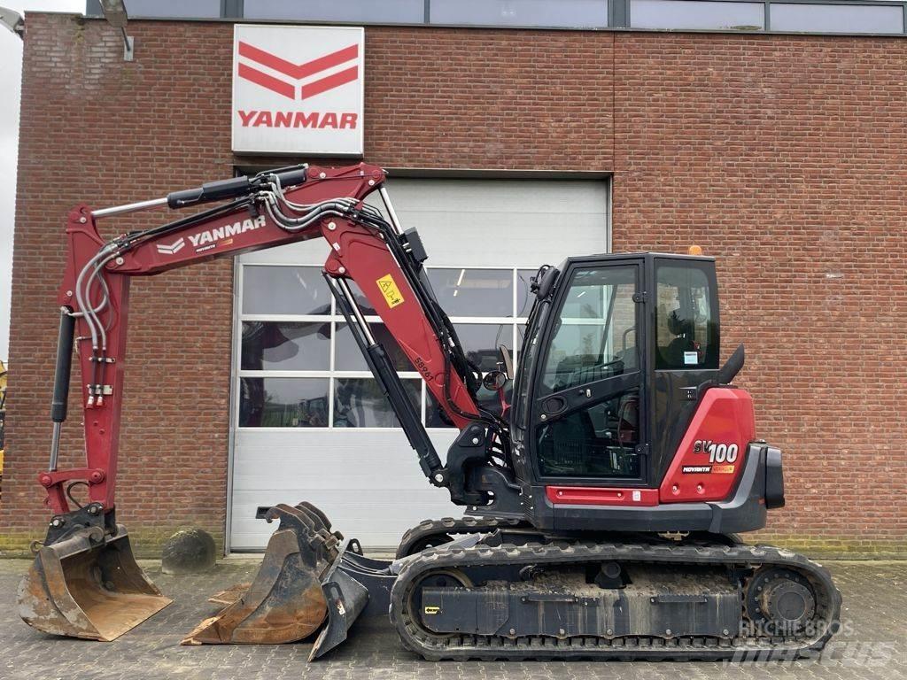 Yanmar SV100-2PB Vidutinės galios ekskavatoriai 7-12 t