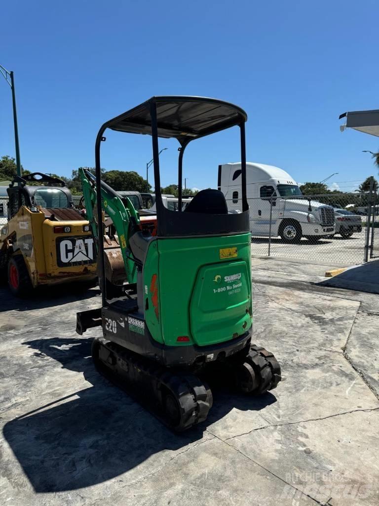Bobcat E20 Mini ekskavatoriai < 7 t