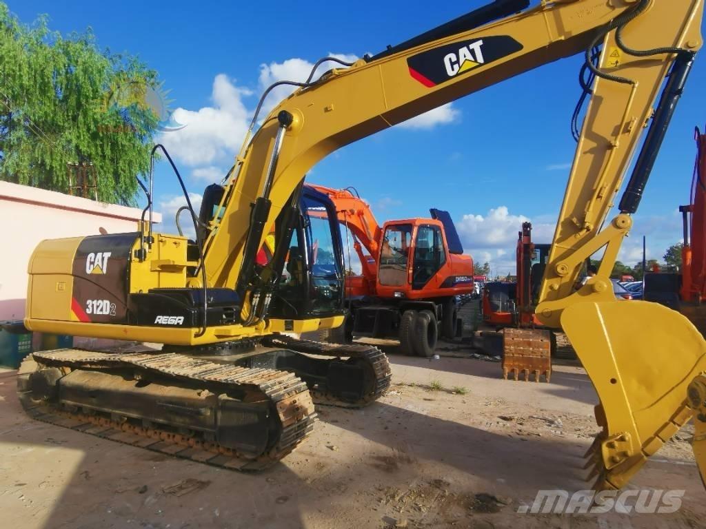 CAT 312 D Vikšriniai ekskavatoriai