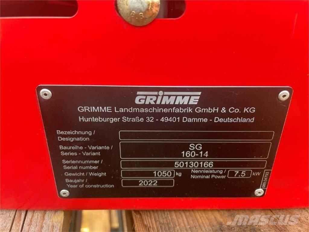 Grimme SG 160-14 Rūšiavimo įranga