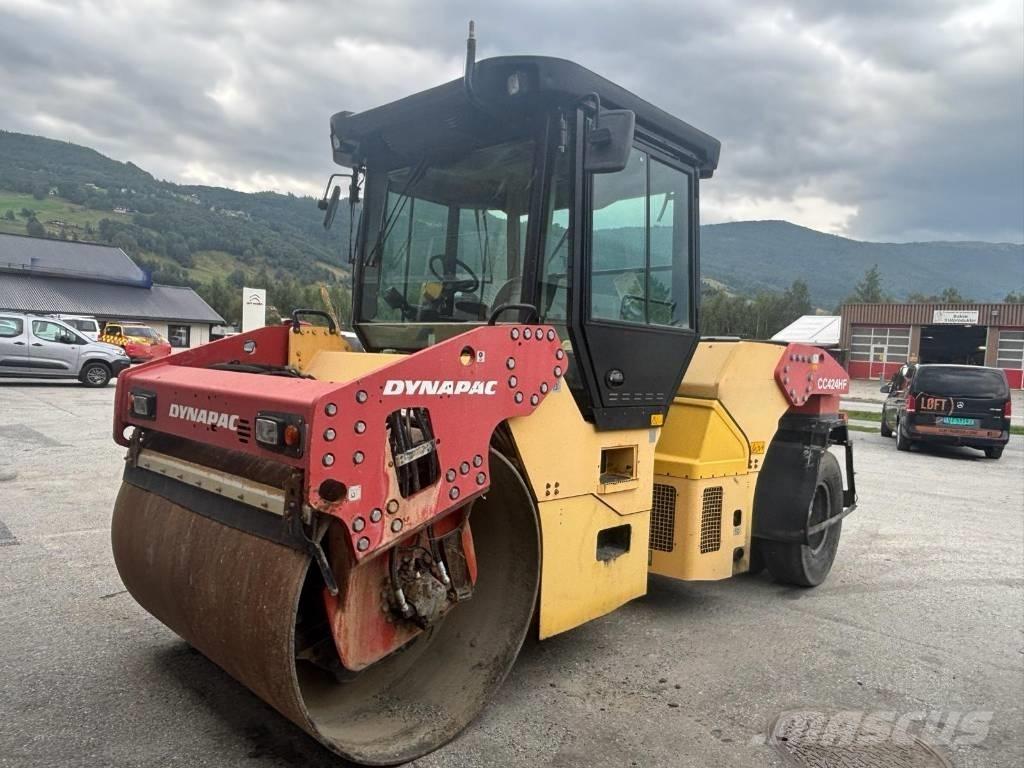Dynapac CC 424 CHF Vieno būgno volai