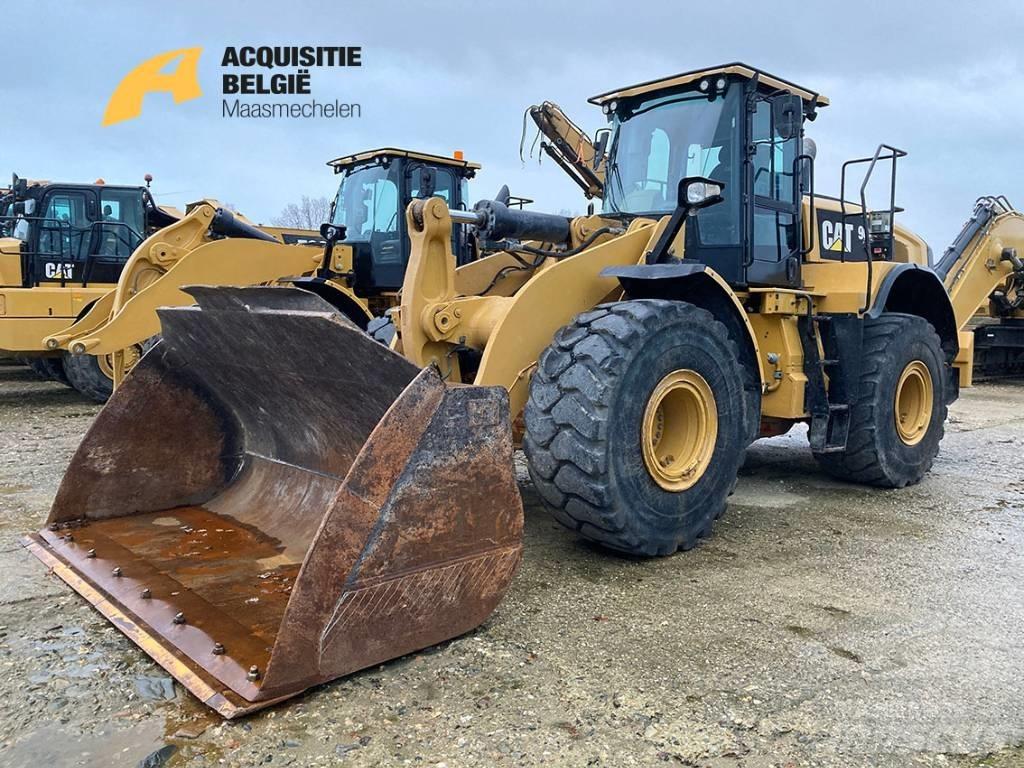 CAT 966M Naudoti ratiniai krautuvai