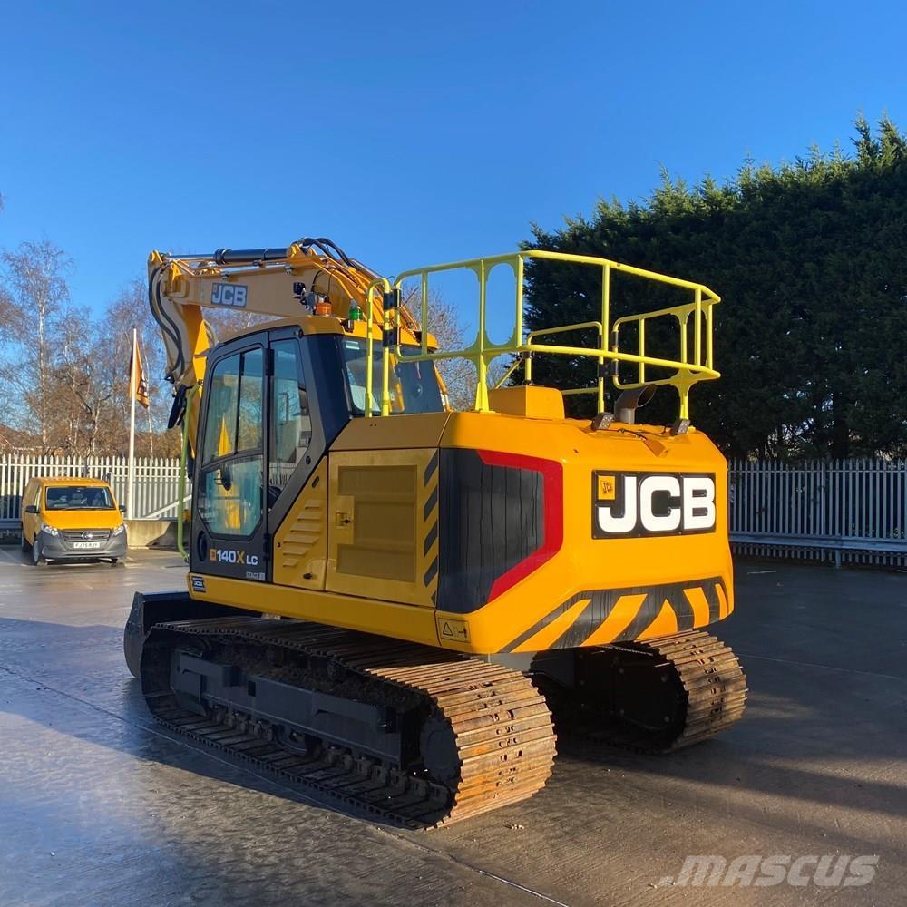 JCB 140X Vikšriniai ekskavatoriai
