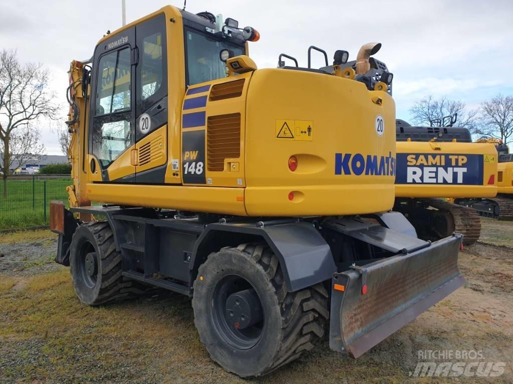 Komatsu PW148-11EO Ratiniai ekskavatoriai
