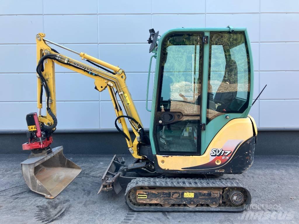Yanmar SV 17 EX Mini ekskavatoriai < 7 t