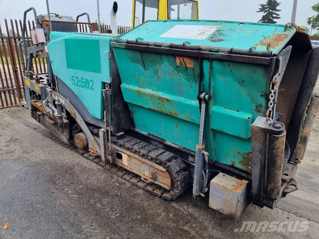 Vögele Super 800 Asfalto klotuvai