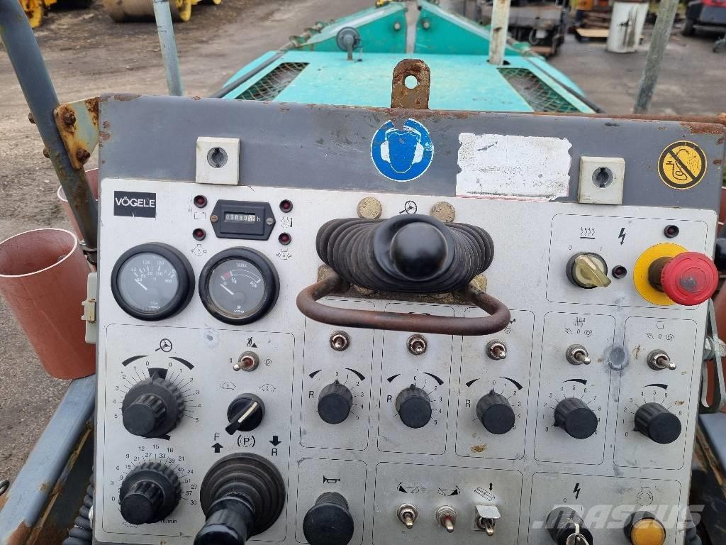 Vögele Super 800 Asfalto klotuvai