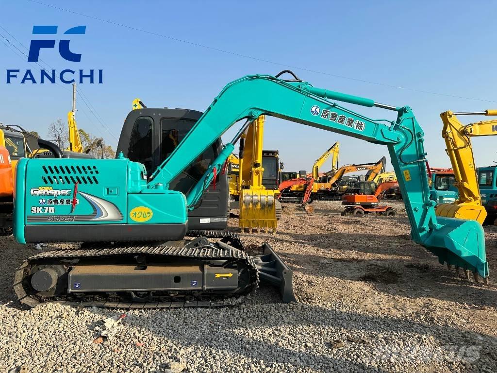Kobelco SK 75 Vikšriniai ekskavatoriai