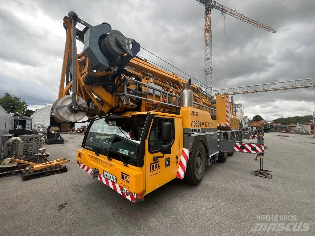 Liebherr MK 110 Neapdoroto reljefo kranai