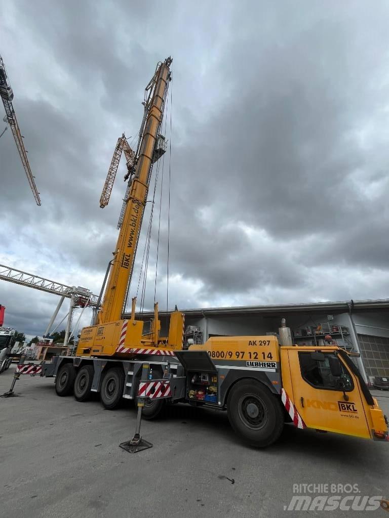 Liebherr MK 110 Neapdoroto reljefo kranai