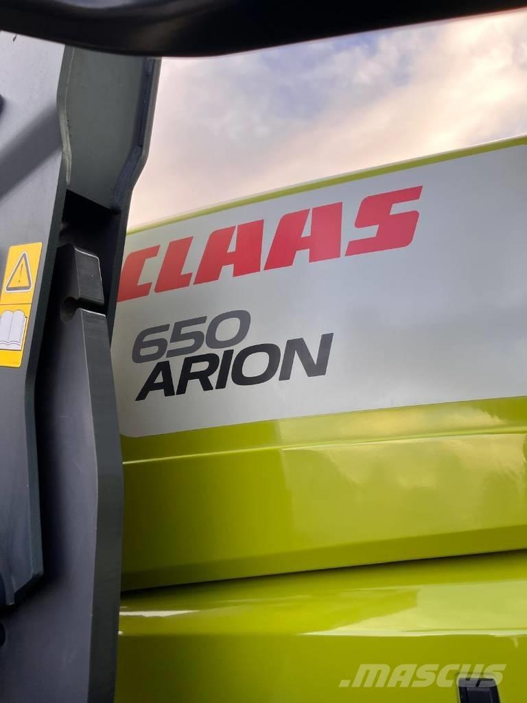 CLAAS ARION 650 Traktoriai