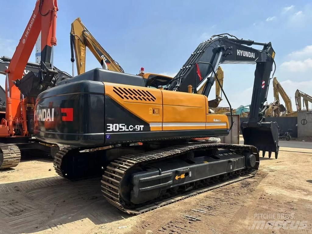 Hyundai 305 LC-9T Vikšriniai ekskavatoriai