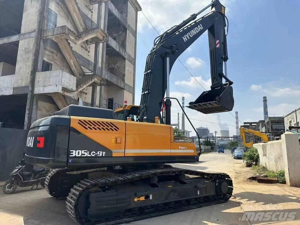 Hyundai 305 LC-9T Vikšriniai ekskavatoriai