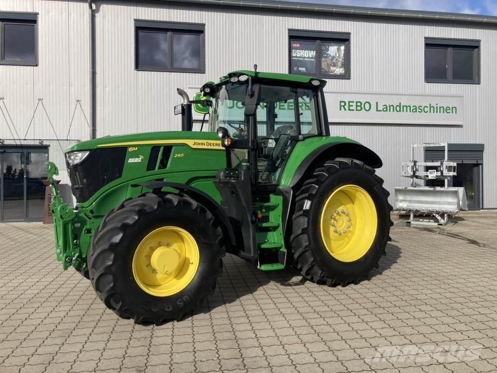 John Deere 6M240 Traktoriai
