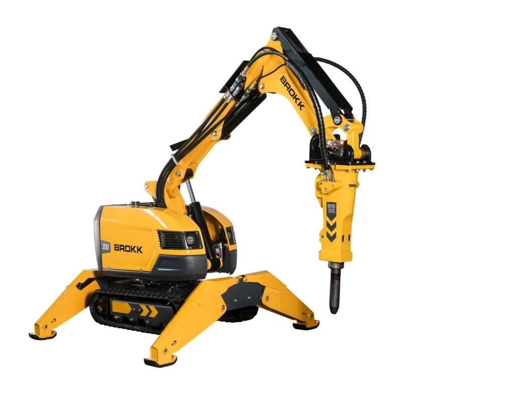 Brokk 200 Griovimo ekskavatoriai