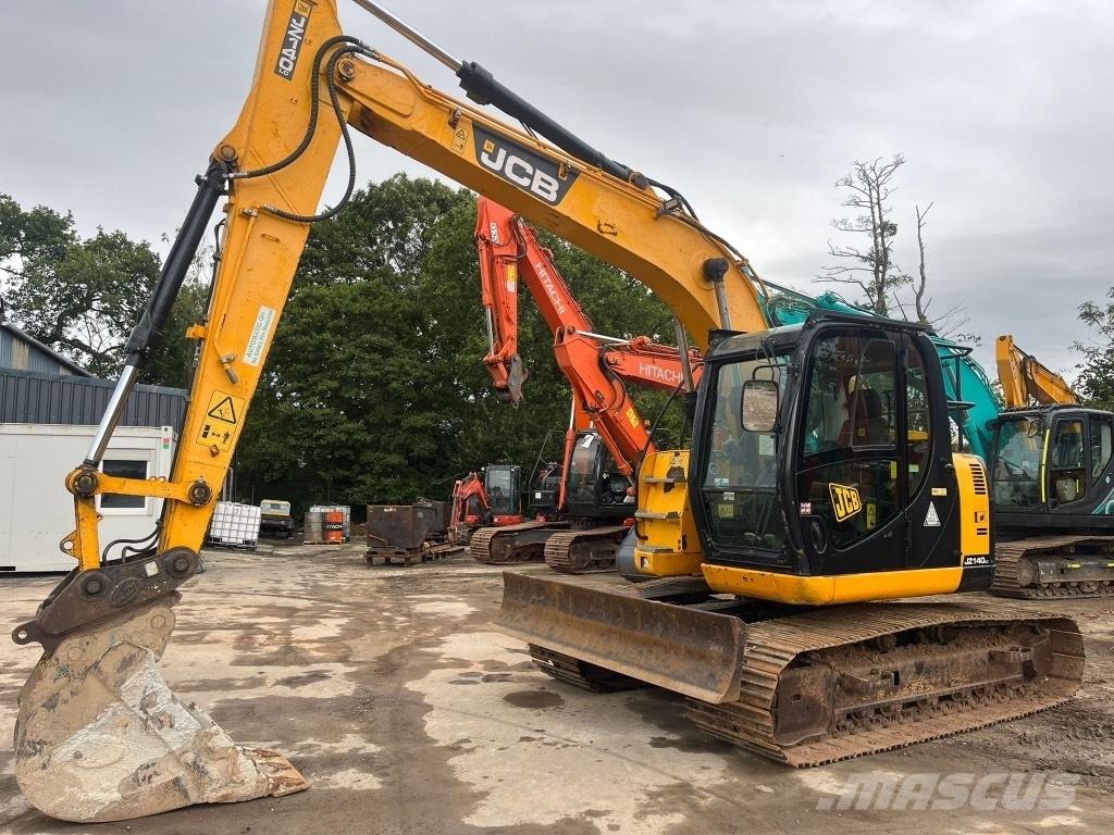 JCB JZ140 with blade Vikšriniai ekskavatoriai