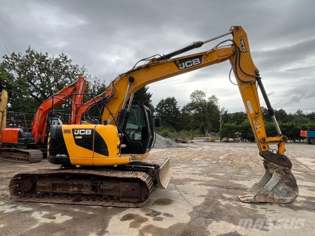 JCB JZ140 with blade Vikšriniai ekskavatoriai